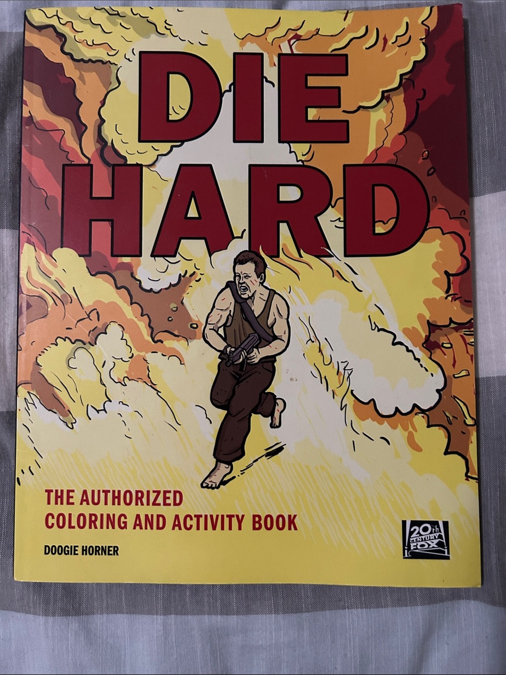 Die Hard Authorized Coloring and Activity Book - Yellow/Red